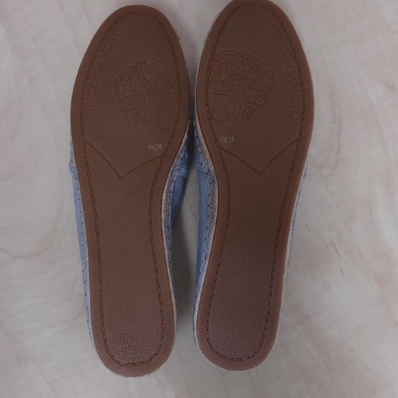 Vince Camuto Chambray Suede Espadrilles Sandals - Picture 4 of 14